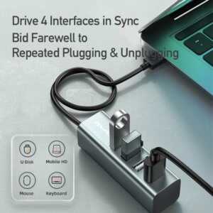 trasmetues usb hub me 4 porta ne dyqan taxi