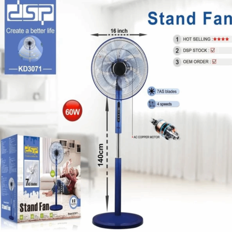 Ventilator 60W me 7 helika DSP