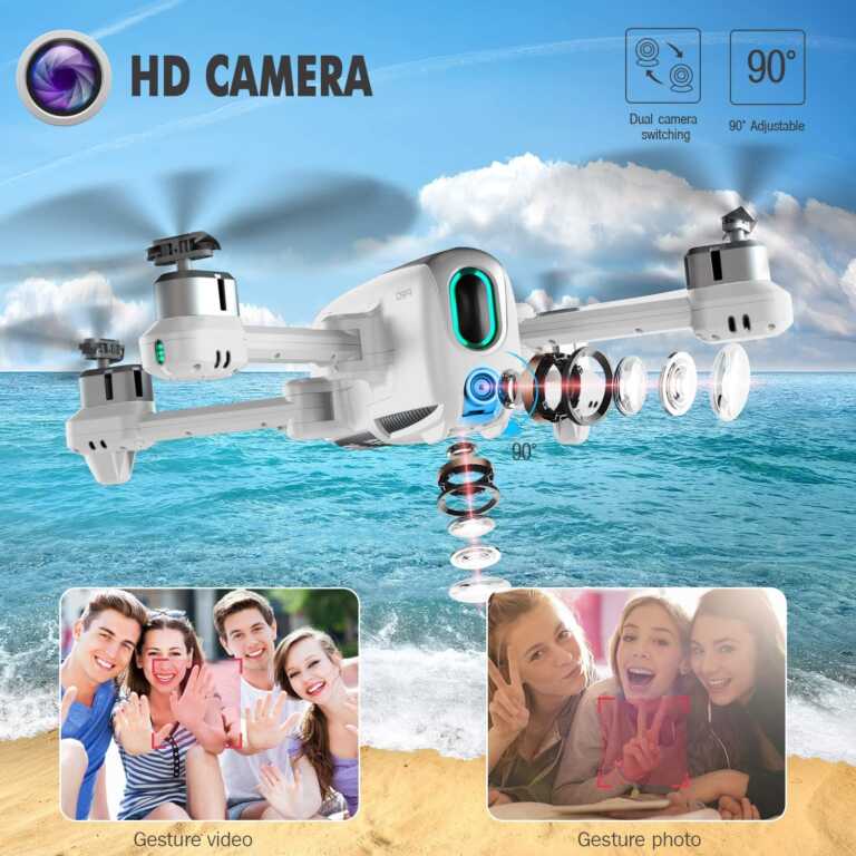 Dron me GPS dhe kamer 4k HD Hitorque Pro thumbnail 2