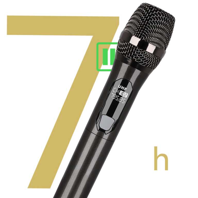 Mikrofon wireless per karaoke TTD-M12 thumbnail 2
