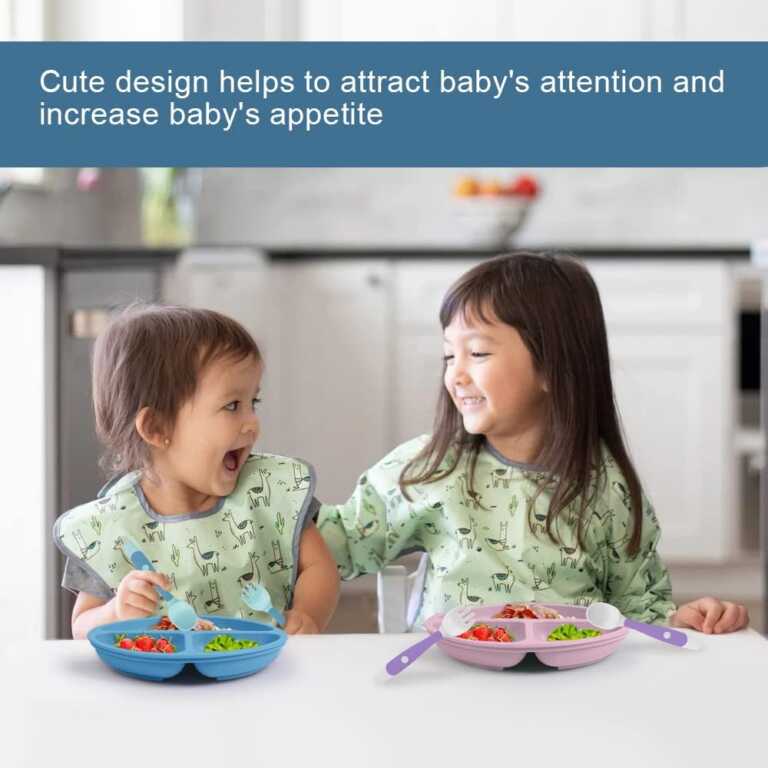 Pjate ushqimi me vakum per bebe Baby Suction Plate thumbnail 2