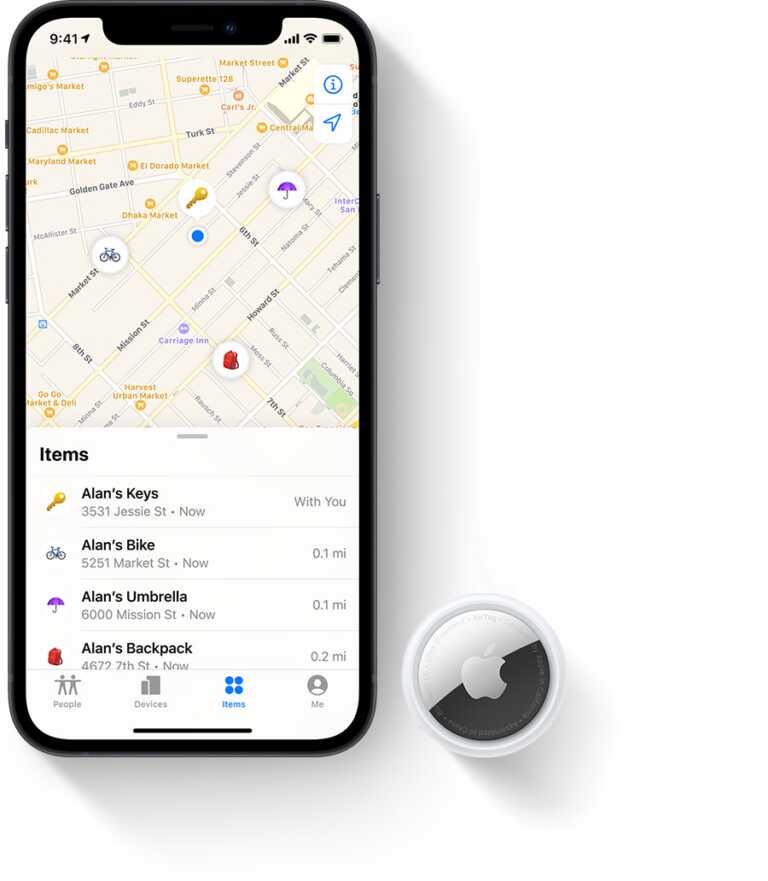 Apple AirTag gjurmues i pajisjeve thumbnail 3
