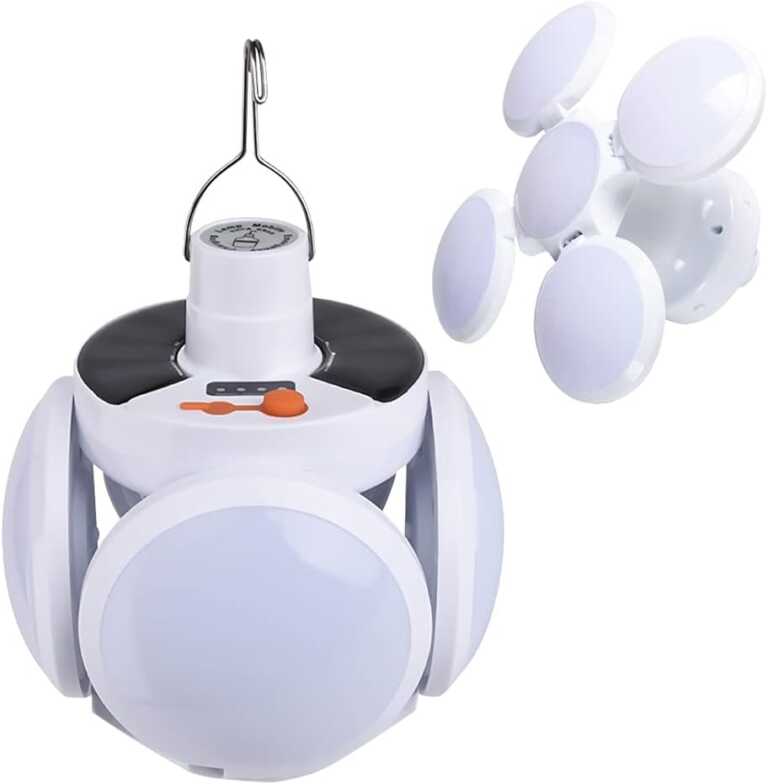 Drite kampingu LED me panel diellor
