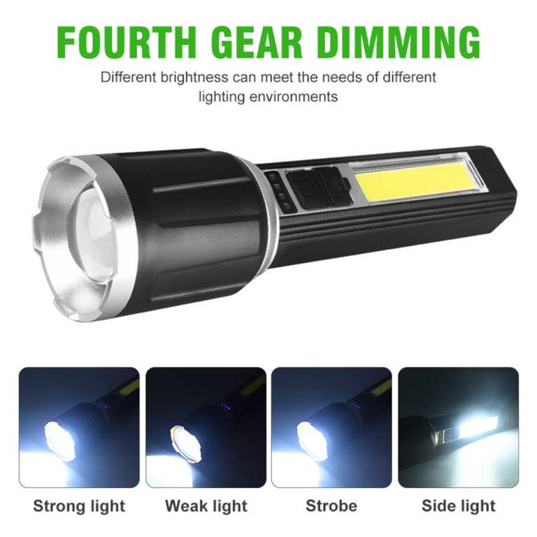 Elektrik dore LED i rikarikueshem me USB YD-2202A