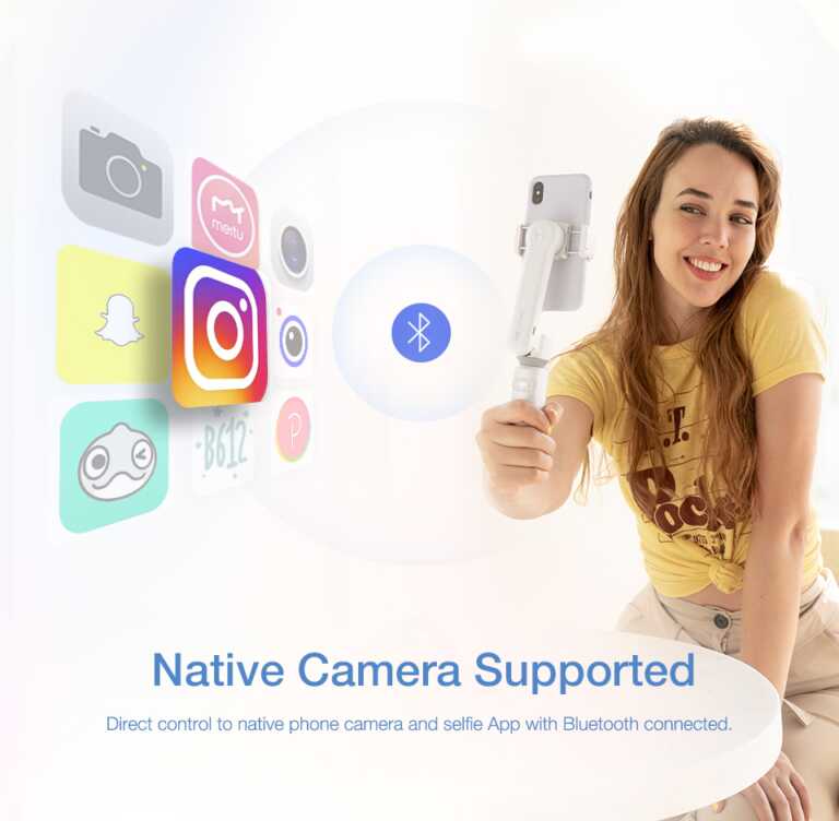 Selfie stick dhe gimbal per telefon Smooth X2 thumbnail 2