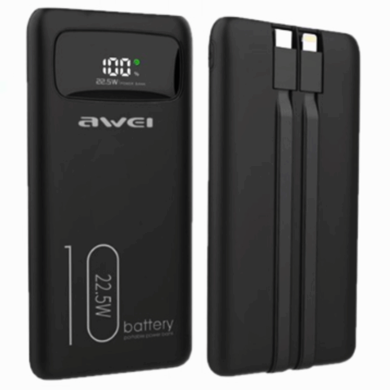 Powerbank me fisha Awei P168K 10,000mAh thumbnail 2