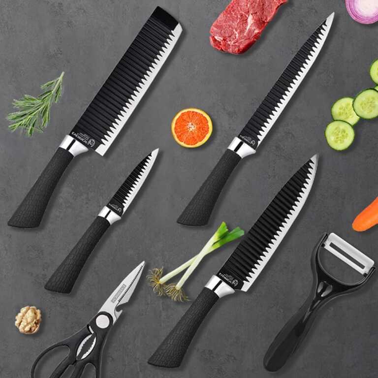 Set thikash per kuzhine 6pcs Sharp knives thumbnail 2