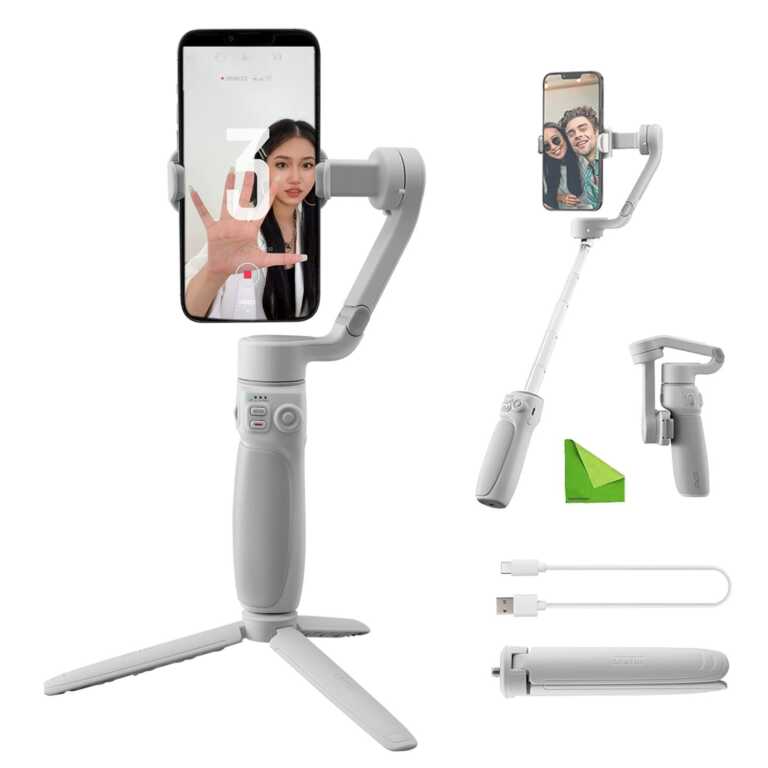 Shkop per selfie dhe stabilizues Smooth Q4
