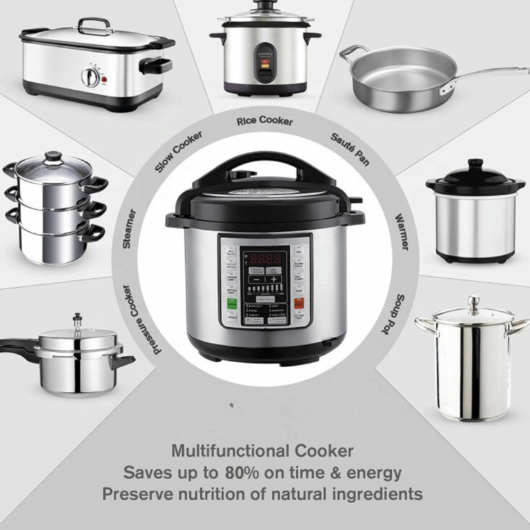 Multi Cooker me ekran dixhital 6L Hoffman HF-3365 thumbnail 3