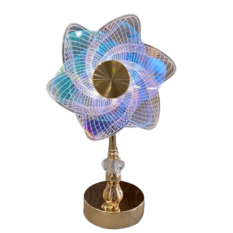 Abazhur klasik tavoline shumengjyresh LED Lamp thumbnail 2