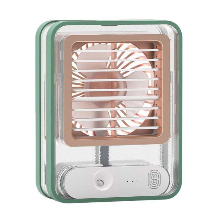 Ventilator i vogel per tavoline me drite LED thumbnail 2