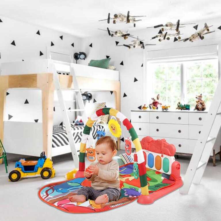 Dyshek me lodra muzikore per bebe Baby Piano
