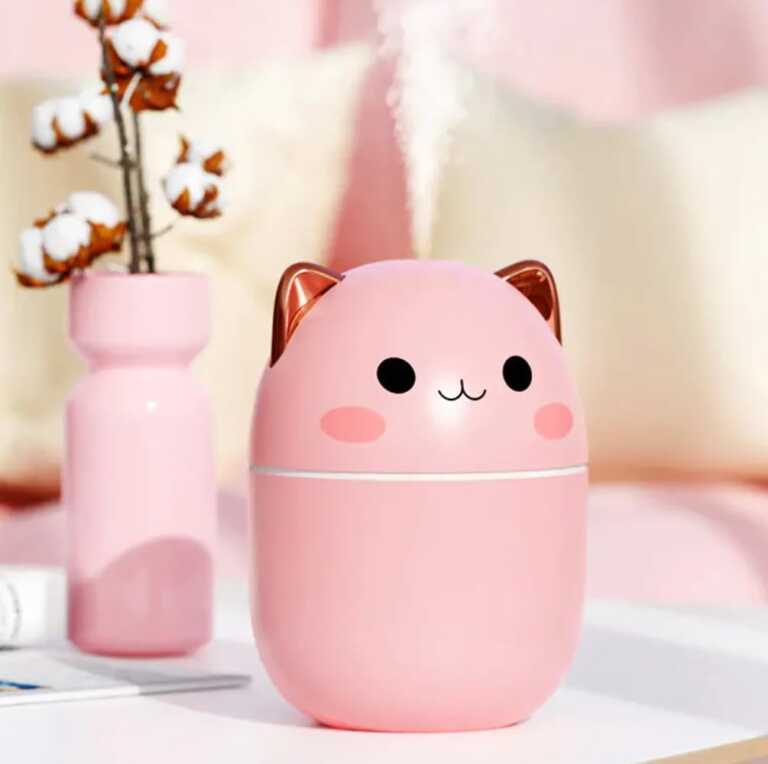 Mini lageshtues ajri 250ml Humidifier Cute Cat