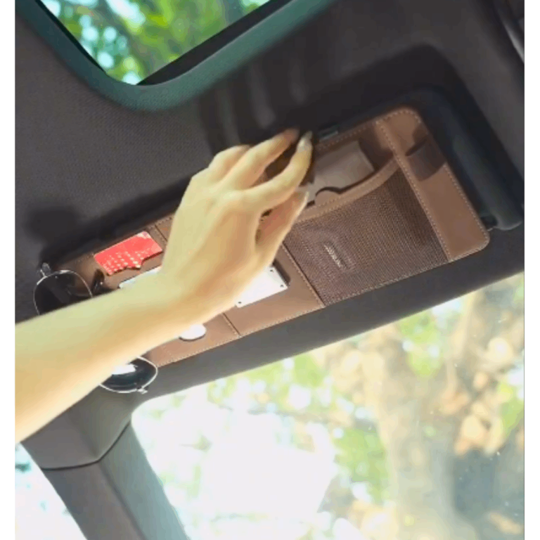 Organizuese per makine Car visor organizer thumbnail 2