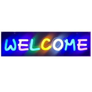 tabele neon led welcome online ne dyqan taxi