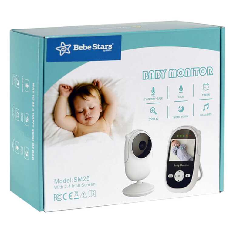 Monitor dhe kamer per bebe SM25 thumbnail 2