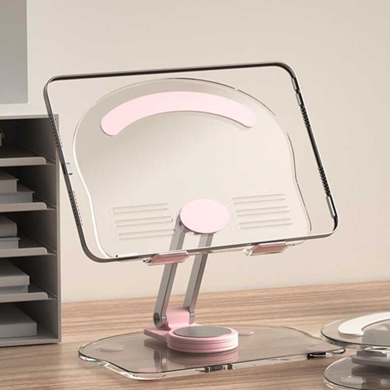Mbajtese akriliku per Ipad dhe tablet Stand Holder thumbnail 2