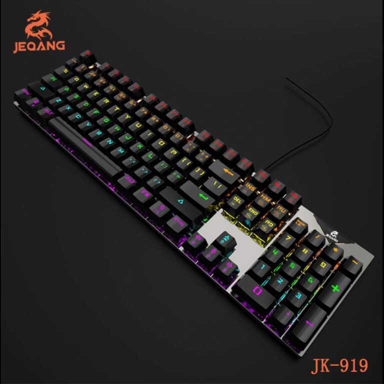 Tastiere mekanike lojerash me drite RGB JK-919 thumbnail 2
