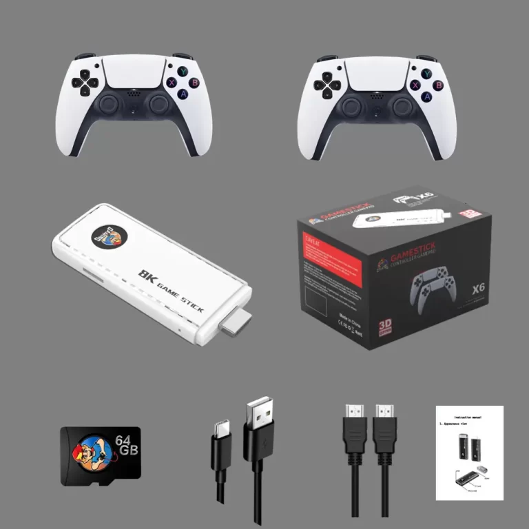 Gamestick me dy leva per lojera X6 Gamepad thumbnail 2