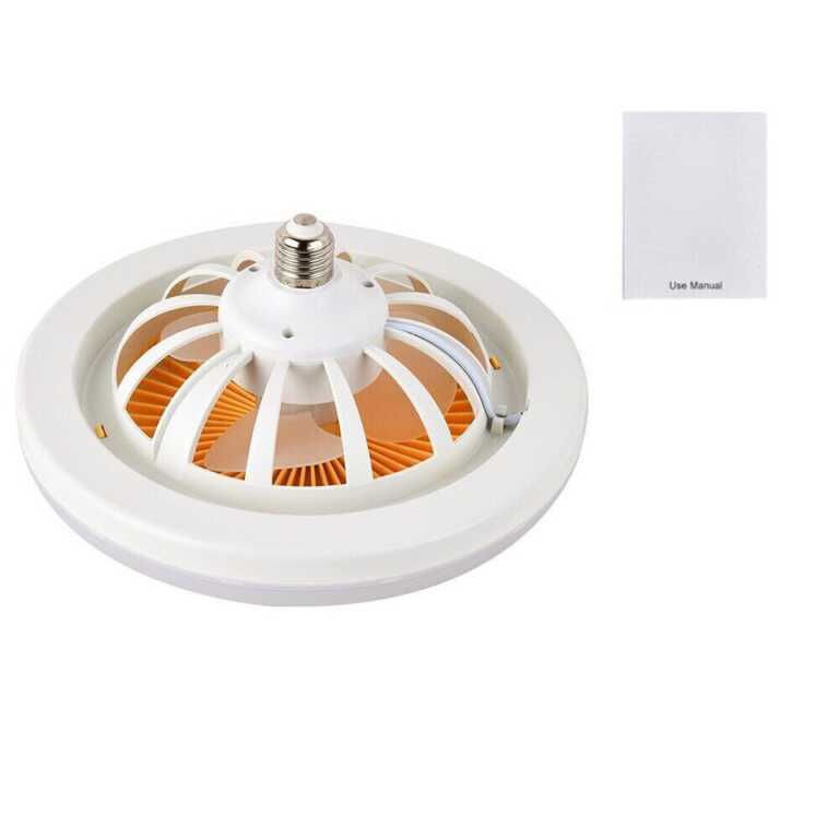 Ventilator tavani me drite LED thumbnail 2