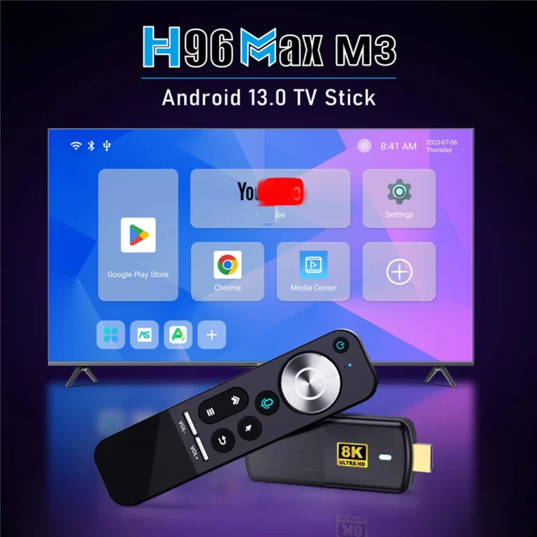 HD TV Stick me Android 13 H96 Max M3 thumbnail 2
