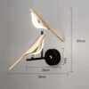 abazhur muri bird lamp ne dyqan taxi