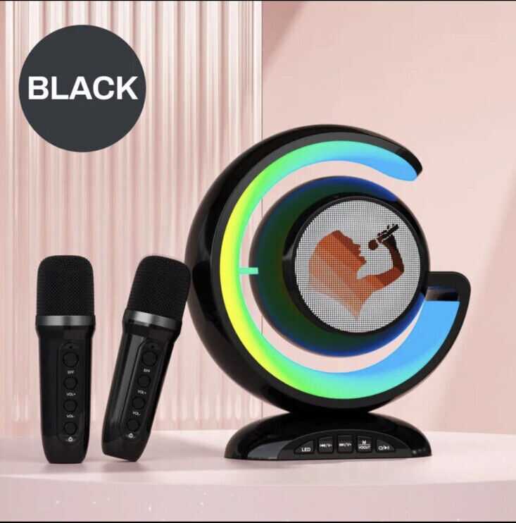 boks muzike me drita rgb ne dyqan taxi