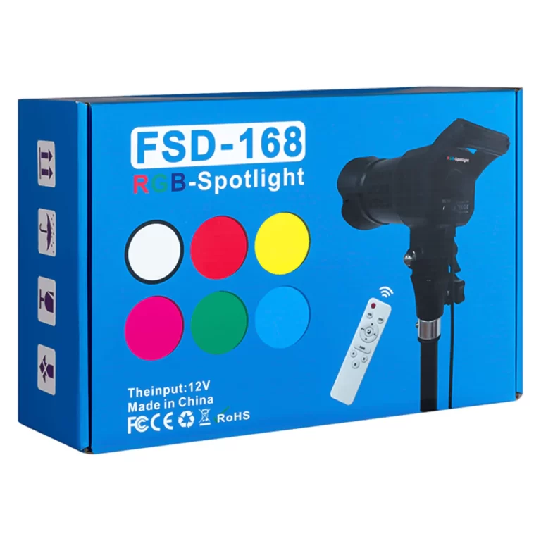 Drite per foto FSD-168 RGB Spotlight thumbnail 2