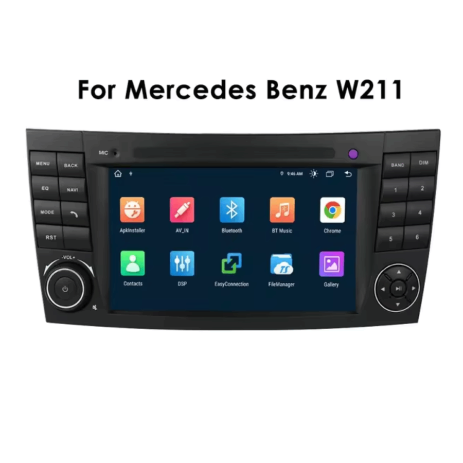 kasetofon benz w211 ne dyqan taxi