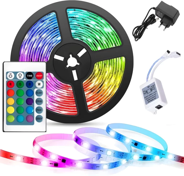 Drita Led RGB 5 meter me pult thumbnail 2
