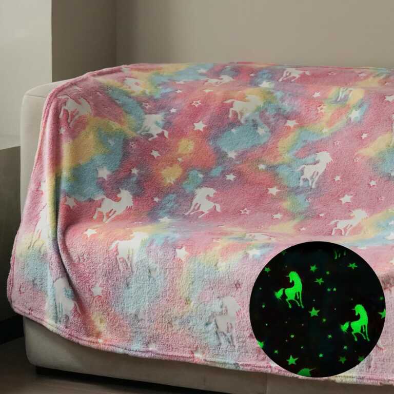 Batanije me fosfor Unicorn Blanket