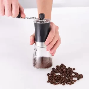 bluajtes kafe manuale ne dyqan taxi