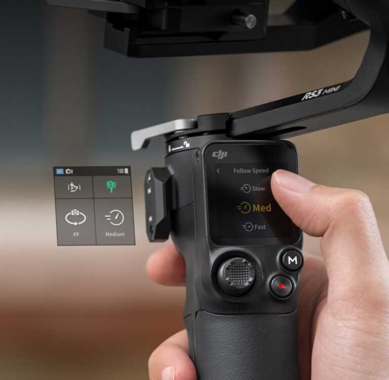 Gimbal per aparat DJI RS 3 Mini thumbnail 2