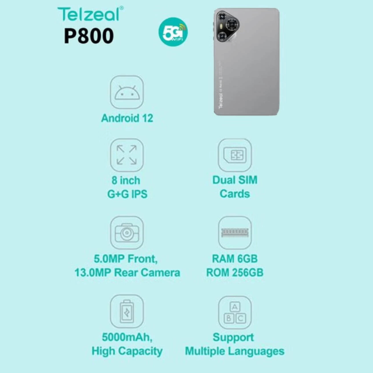 Tablet PC 8 inch P800 Telzeal thumbnail 2