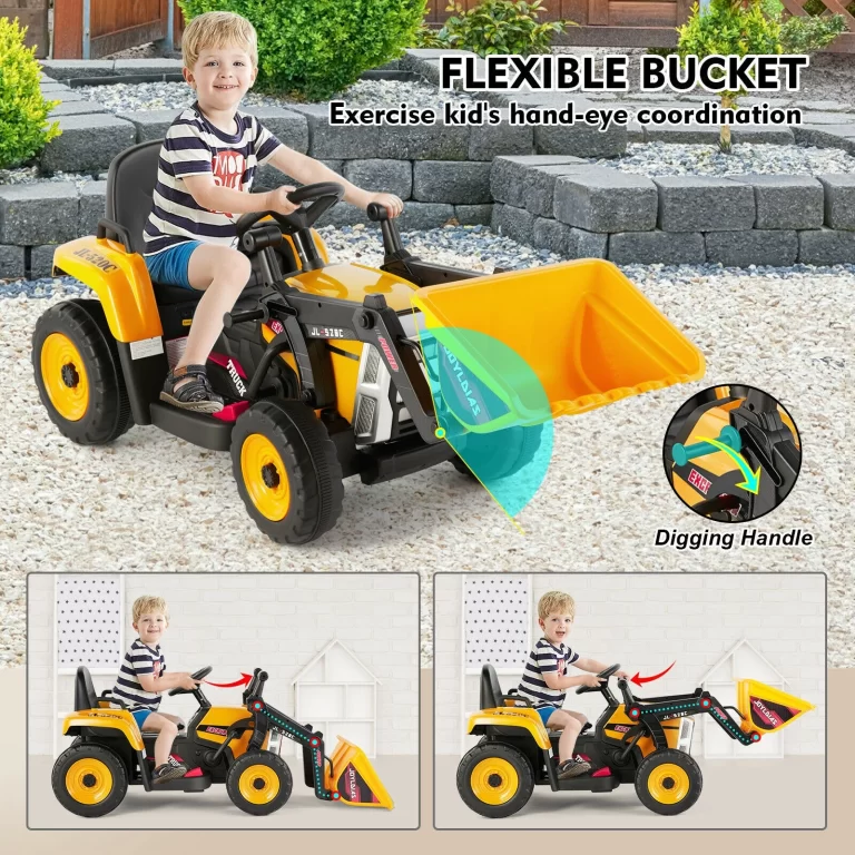 Buldozer per femije 1588 12V/7A thumbnail 4