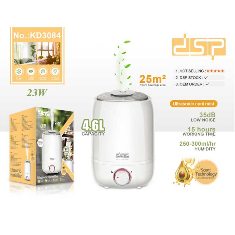 Lageshtues ajri ultrasonik DSP Humidifier KD3084 thumbnail 3