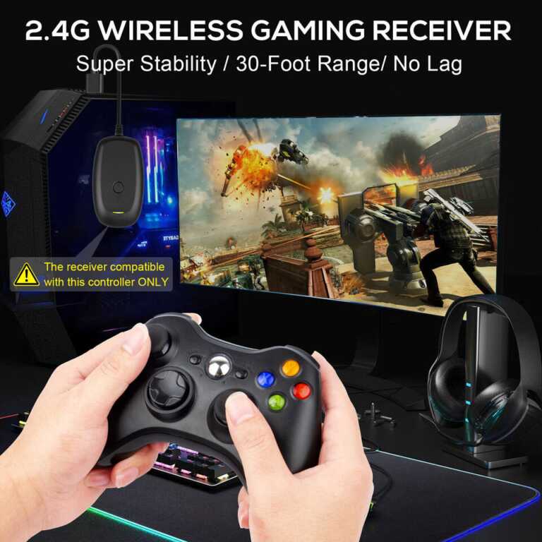 Leve Wireless Controller X360 thumbnail 2