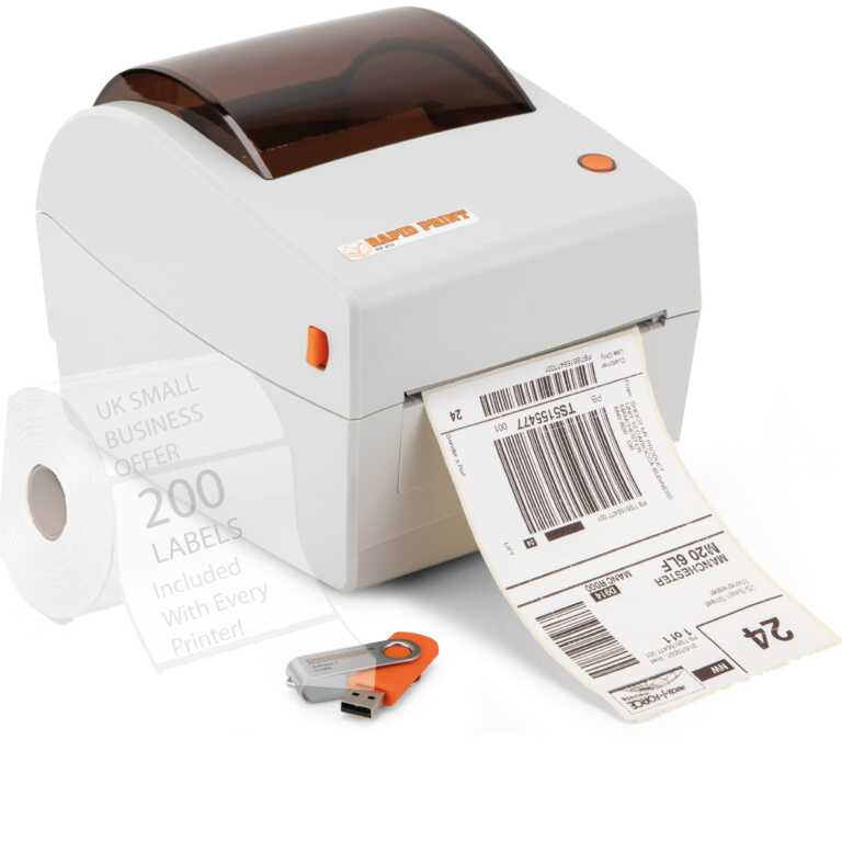 Printer etiketash me barkod Rongta (USB)