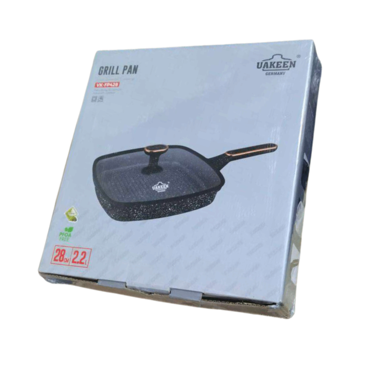 Tigan grill me kapak qelqi 28cm VKFP428 thumbnail 2