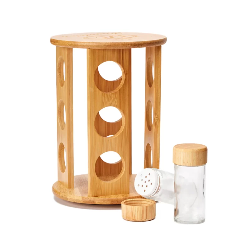 Organizuese erezash bamboo me 12 kavanoza thumbnail 3