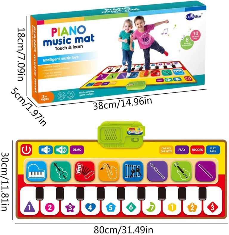 Tapet muzikor piano per femije thumbnail 2