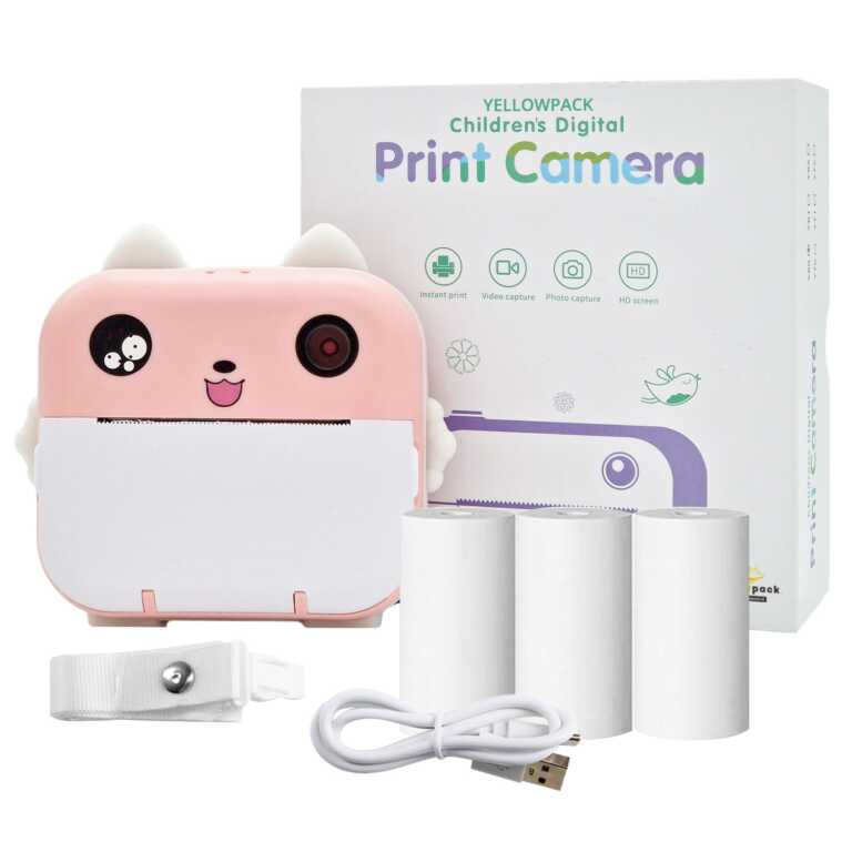 Kamera dixhitale per femije me printim