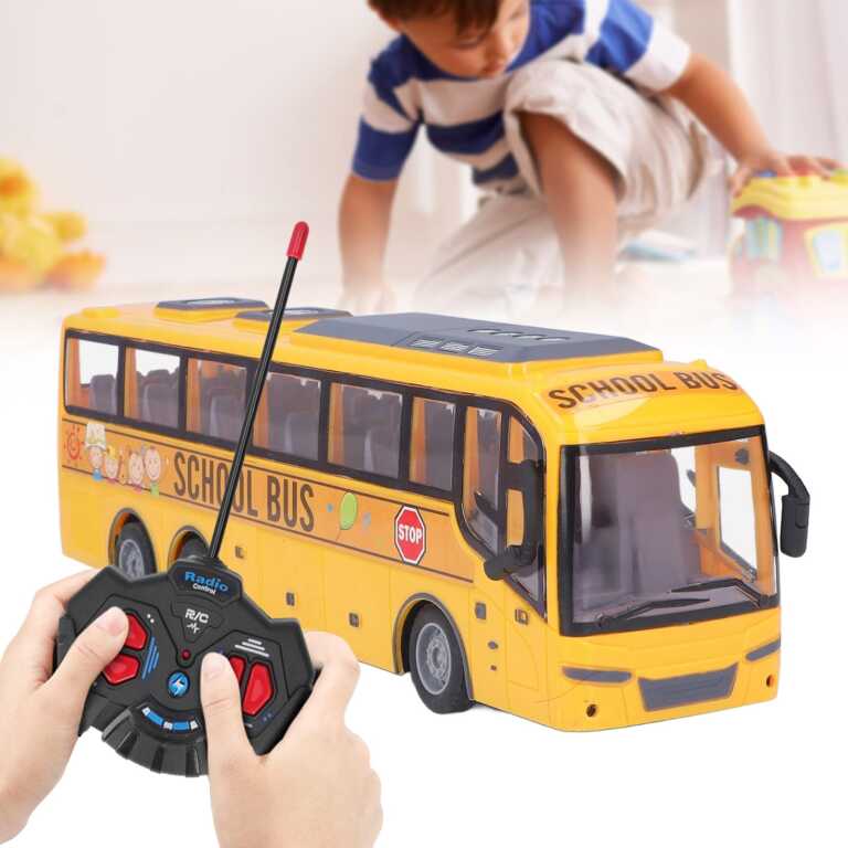 Makine loder School Bus me telekomande thumbnail 3