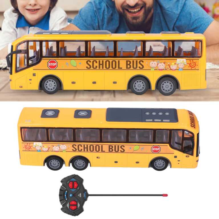 Makine loder School Bus me telekomande thumbnail 2