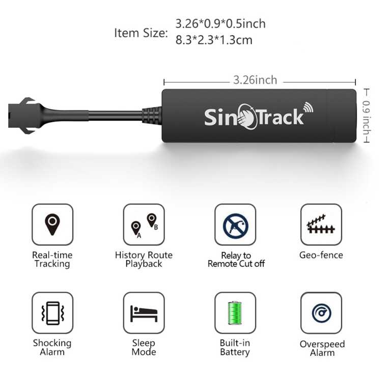 GPS per makine Sinotrack GSM ST-901A thumbnail 3