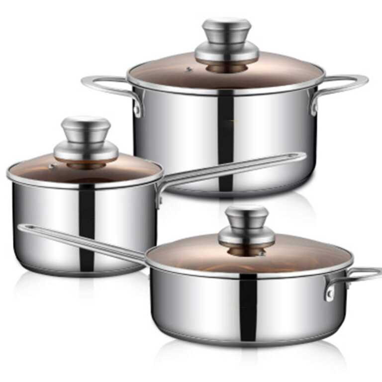 Set me ene kuzhine inoks 3Pcs Kitchenware thumbnail 4