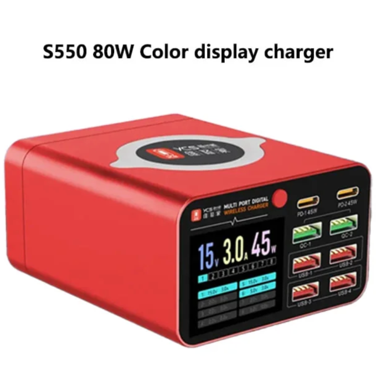 Karikues wireless i shpejte Multi Port YCS-S550 thumbnail 2