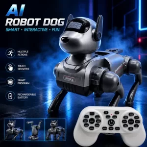 xiaole qen robot me telekomande ne dyqan taxi