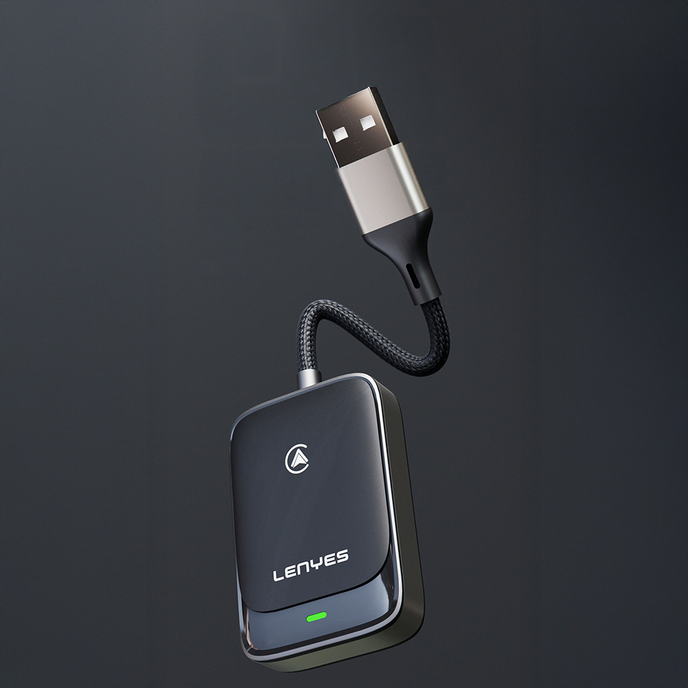 adaptor-makine-lenyes-lcp03-android-auto-destekli-carplay-usb-bluetooth-50-wireless-transmitter-adaptor-fm-transmitter-dyqan-taxi adaptor makine lenyes lcp03 ne dyqan taxi