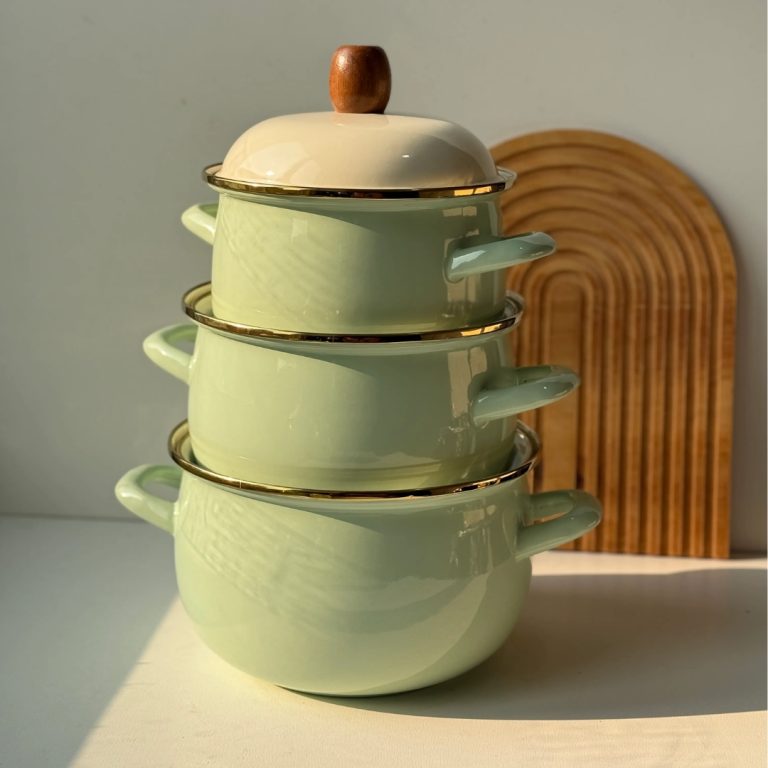 Set tenxheresh Enamel 18/20/22 cm